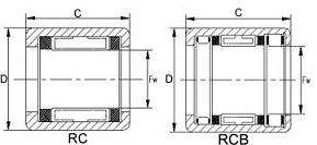 DRAWN CUP ROLLER CLUTCHES - RC, RCB SERIES 
