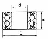 AUTOMOTIVE AIR-CONDITIONER COMPRESSOR BEARINGS