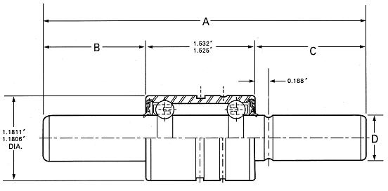 WATER PUMP BEARINGS - W SERIES